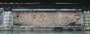 Nymphes Baignantes, relief du Bain des Nymphes, partie de l